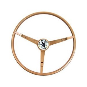 FORD MUSTANG 1965-1966 VOLANT STANDARD COLORIS PALOMINO PARCHEMIN Steering wheel palomino parchment SCOTT DRAKE C5ZZ-3600-PA