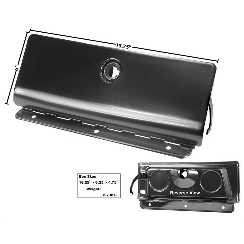 CHEVROLET CAMARO 1969 PORTE DE BOITE A GANTS glove box door MUSCLECAR GT 1068EB