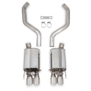 CHEVROLET CORVETTE 2006-2013 C6 Z06 ECHAPPEMENT DEUX SORTIES dual mode axle back Hooker 70401329-RHKR