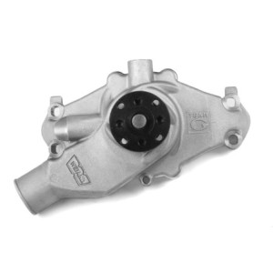 CHEVROLET CORVETTE LTS-SMALL BLOCK CHEVROLET SBC SHORT CORVETTE TEAM G WATER PUMP ADJ-SATIN Weiand 9221