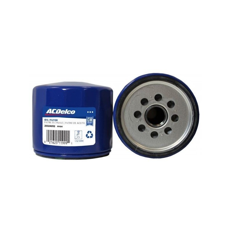 CHEVROLET CAMARO L6 230 250 ET V8 283 302 327 350 396 427 454 1967-1982 FILTRE À HUILE ACDELCO PF454