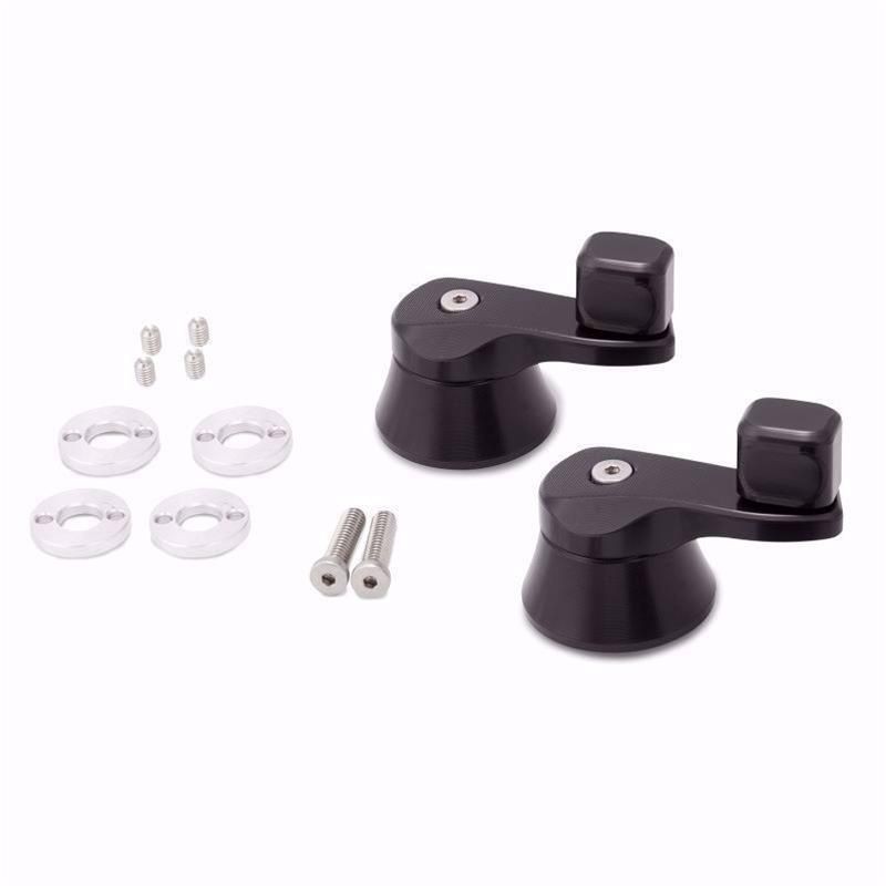 CHEVROLET CAMARO Pro-touring Billet Interior 1/4 Window Crank (GM & Ford) - Black RING BROTHER 99000-2204 B