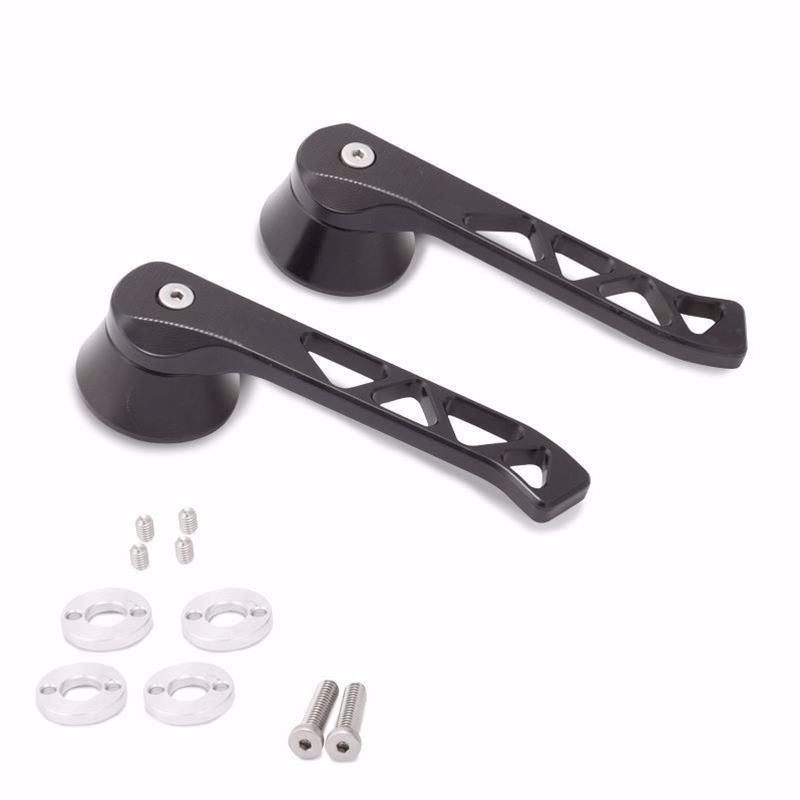 CHEVROLET CAMARO POIGNEE DE PORTE INTERIEUR ALUMINIUM NOIR Pro-touring Billet Interior Door Handle (GM & Ford) - Black RING BROT