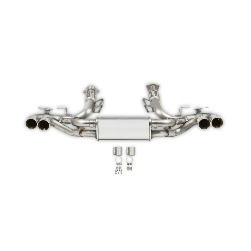 CHEVROLET CORVETTE 2020-2025 C8 6.2l V8 LIGNE D ECHAPPEMENT 3 Pouces Catback HOOKER BLACKHEART BH13236