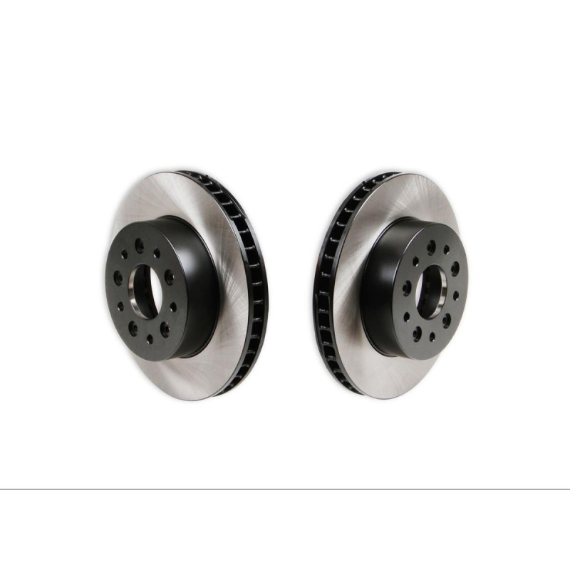 CHEVROLET CORVETTE 1965-1982 PAIRE DE DISQUES DE FREINS AVANT Front Rotor Pair REKUDO RK400-06