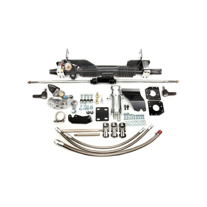 CHEVROLET CORVETTE C1 1958-1962 KIT CONVERSION CREMAILLERE MODERNE small block rack pinion kit UNISTEER 8011530