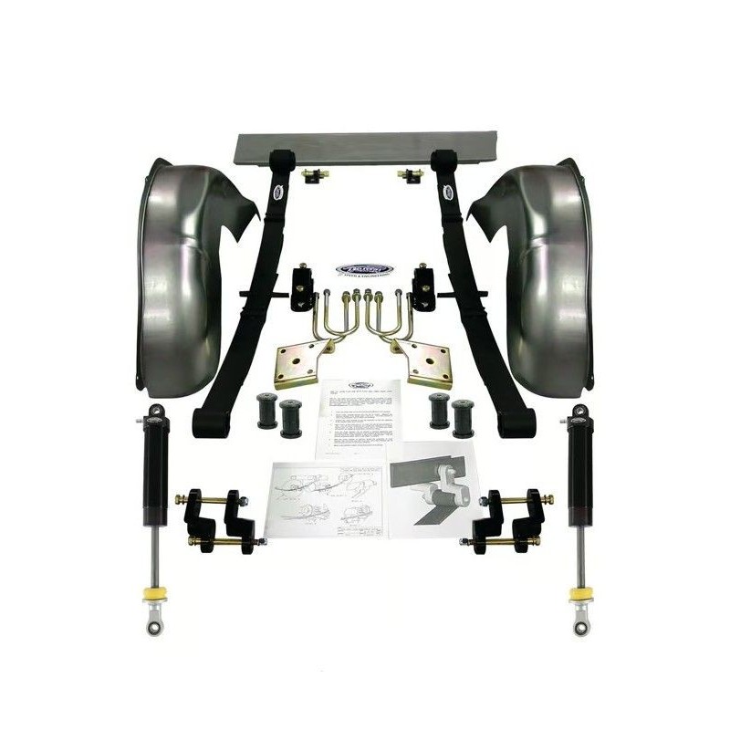 1967 KIT DE CARROSSERIE Detroit Speed Mini-Tub Kit 2 in Drop Chevrolet Camaro Pontiac Firebird 041203DS