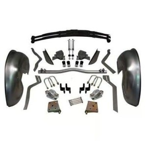CHEVROLET CAMARO 1970-1981 Detroit Speed Mini-Tub Kit 2 in Drop Chevrolet Camaro 041222DS