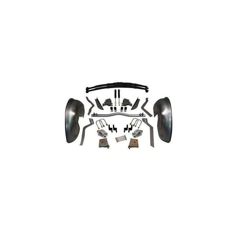 1970-1981 Detroit Speed Mini-Tub Kit 3 in Drop Chevrolet Camaro 041223DS