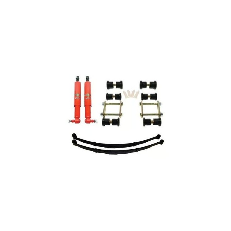 CHEVROLET CAMARO 1970-1981 KIT SUSPENSION ARRIÈRE Detroit Speed Rear Speed Kit 1 3 in Drop Multi-Leaf Chevrolet Camaro Pontiac F