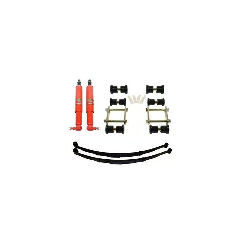 CHEVROLET CAMARO 1970-1981 KIT SUSPENSIONS ARRIÈRE Detroit Speed Rear Speed Kit 1 2 in Drop Multi-Leaf Chevrolet Camaro/Pontiac