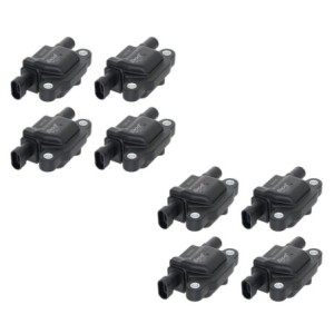 CHEVROLET CORVETTE 2005-2013 V8 364 376 427 BOBINES D'ALLUMAGE CARRE NGK Ignition Coils M5132-8 LOT DE 8