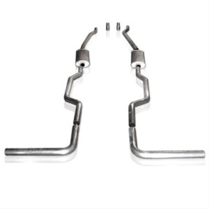 CHEVROLET C20 1981-1986 V8 350 454 LIGNE D'ECHAPPEMENT 3 POUCES Stainless Works CNC Mandrel-Bent Exhaust Systems CT6773CS