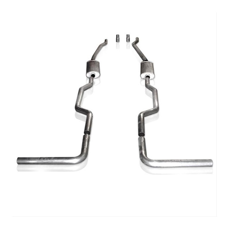 CHEVROLET C20 1981-1986 V8 350 454 LIGNE D'ECHAPPEMENT 3 POUCES Stainless Works CNC Mandrel-Bent Exhaust Systems CT6773CS