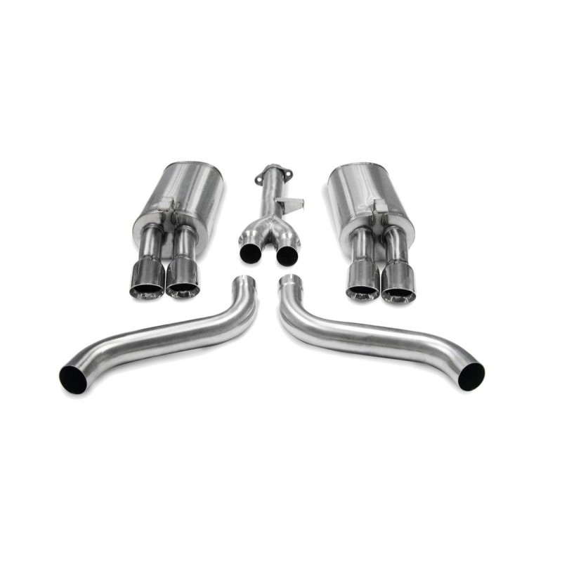 CHEVROLET CORVETTE 1986-1991 V8 350 CAT-BACK ECHAPPEMENT SPORT POUR BOITE AUTOMATIQUE OU MANUELLE Corsa Sport Exhaust Systems 14