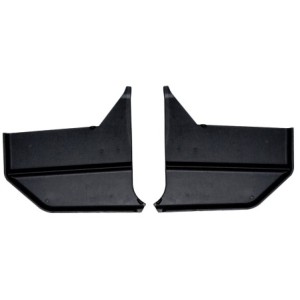 FORD MUSTANG 1967-1968 CABRIOLET PAIRE DE PANNEAUX DE GARNITURE INFERIEURS Convertible kick panels black SCOTT DRAKE C7ZZ-760234