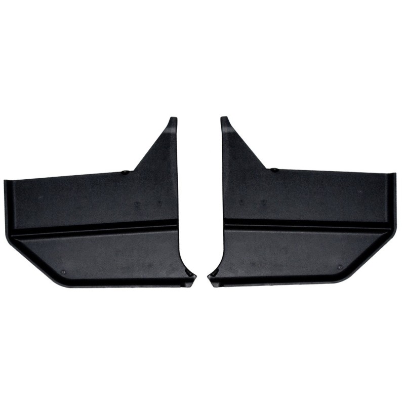 FORD MUSTANG 1967-1968 CABRIOLET PAIRE DE PANNEAUX DE GARNITURE INFERIEURS Convertible kick panels black SCOTT DRAKE C7ZZ-760234