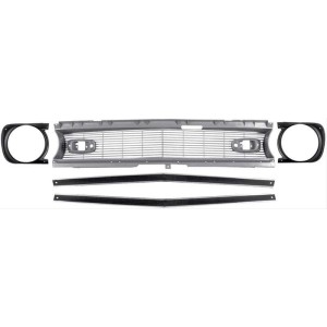 CHEVROLET CAMARO 1968 KIT GRILLE DE CALANDRE COMPLÈTE STANDARD AVEC INSERTS OER Standard Grilles R5026C