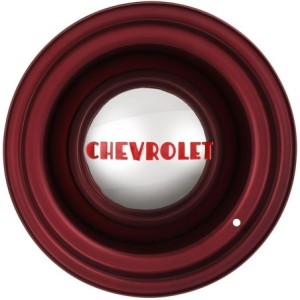 CHEVROLET 3100 1947-1953 CACHE MOYEU EN ACIER INOXYDABLE STYLE BOMBE AVEC LOGO KNS Accessories Center Caps C4753F à l'unité