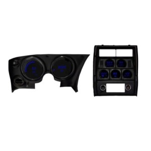 CHEVROLET CORVETTE 1968-1977 KIT DE JAUGES DE TABLEAU DE BORD NUMÉRIQUE BLEU Intellitronix Digital Direct-Fit Gauge Clusters DP2