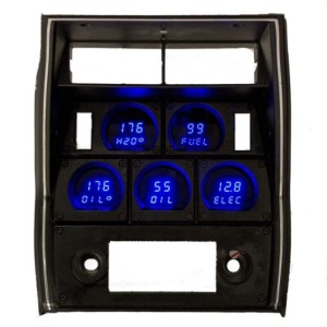 CHEVROLET CORVETTE 1968-1977 KIT DE JAUGES DE TABLEAU DE BORD NUMÉRIQUE BLEU Intellitronix Digital Direct-Fit Gauge Clusters DP2