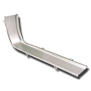 FORD MUSTANG 1967-1968 COULOIR DE CALANDRE COTE DROIT PASSAGER Wide grill molding rh SCOTT DRAKE C7ZZ-8190-AR