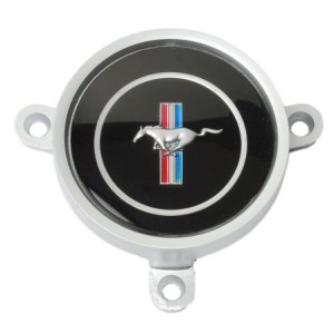FORD MUSTANG 1969 LOGO MUSTANG SUR VOLANT DELUXE 3 BRANCHES 3 spoke steering wheel emblem SCOTT DRAKE C9ZZ-3649-B C9ZZ-3649-D