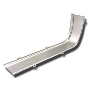 FORD MUSTANG 1967-1968 COULOIR DE CALANDRE COTE GAUCHE CONDUCTEUR Wide grill molding lh SCOTT DRAKE C7ZZ-8191-AR