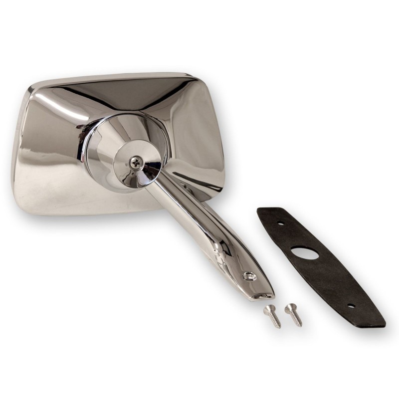 MERCURY COUGAR 1967-1968 MIROIR COTE DROIT PASSAGER CONVEXE Right Hand Dummy Remote Mirror with Convex glass SCOTT DRAKE C8WY-17