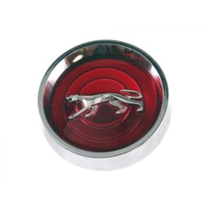 MERCURY COUGAR 1969-1970 Magnum Hubcap Set Red SCOTT DRAKE C9WY-1130-RED