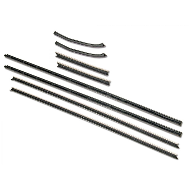 MERCURY COUGAR 1967-1968 KIT JOINT LECHE VITRES Window channel weather strips SCOTT DRAKE CG112