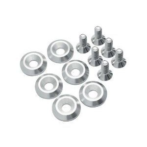 JEEP WRANGLER 1997-2006 TJ SET DE VIS ET BOULON POUR CAPOT External hood hardware set SCOTT DRAKE JP-120010-BL