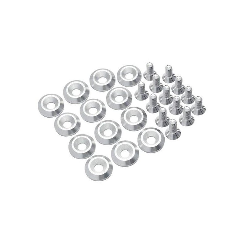JEEP WRANGLER 2007-2013 JK SET DE VIS ET BOULON POUR CAPOT 26 PIECES External hood hardware set 26 pieces SCOTT DRAKE JP-120011