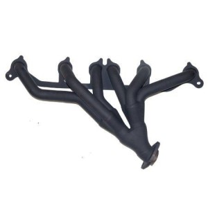 JEEP WRANGLER 1991-1999 TJ Header 4.0L Raw steel painted black SCOTT DRAKE JP-150000-RW