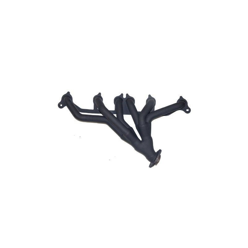 JEEP WRANGLER 1991-1999 TJ Header 4.0L Raw steel painted black SCOTT DRAKE JP-150000-RW
