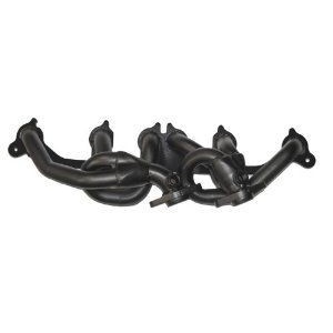 JEEP WRANGLER 2000-2006 TJ Header 4.0L Raw steel painted black SCOTT DRAKE JP-150001-RW