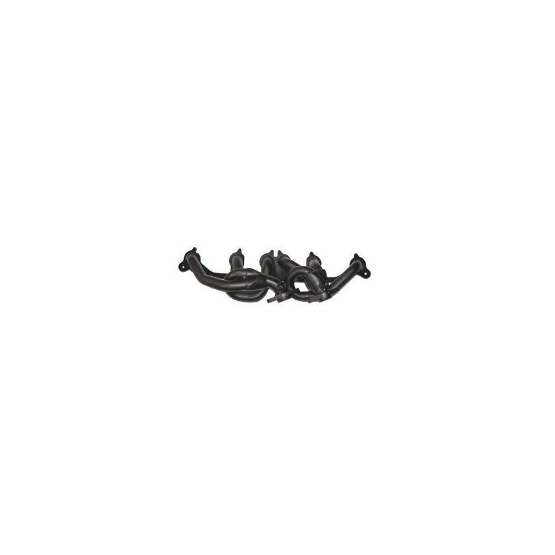JEEP WRANGLER 2000-2006 TJ Header 4.0L Raw steel painted black SCOTT DRAKE JP-150001-RW