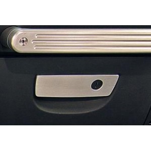 JEEP WRANGLER 2007-2015 JK CACHE POIGNEE DE BOITE A GANTS Glove Box Handle Cover SCOTT DRAKE JP-180001-AL