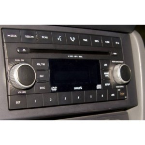 JEEP WRANGLER 2007-2010 JK BOUTONS D AUTO RADIO ALUMINIUM Billet Radio Knobs SCOTT DRAKE JP-180003-BL