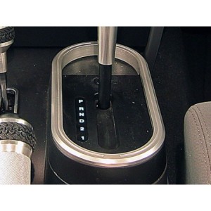 JEEP WRANGLER 2007-2009 UNLIMITED JK Console shift bezel automatic transmission SCOTT DRAKE JP-180004-BL
