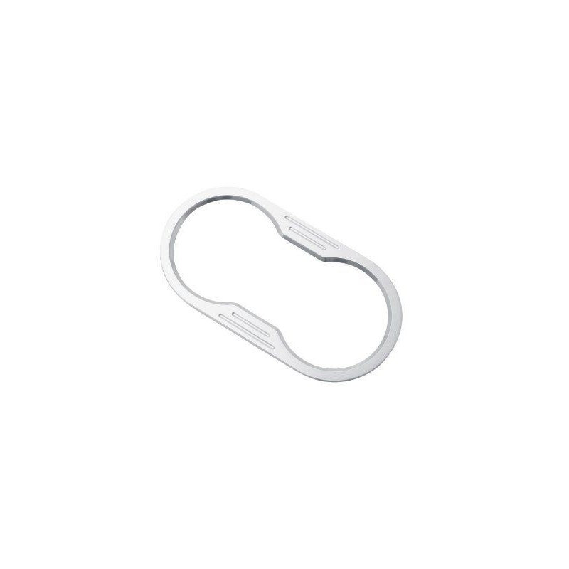 JEEP WRANGLER 2007-2008 UNLIMITED JK CONTOUR DE PORTE GOBELET ALUMINIUM Cup holder bezel SCOTT DRAKE JP-180005-BL