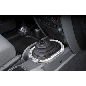 JEEP WRANGLER 2007-2009 UNLIMITED JK CONTOUR DE SOCLE DE LEVIER DE BOITE DE VITESSES ALUMINIUM BOITE MANUELLE console shift beze