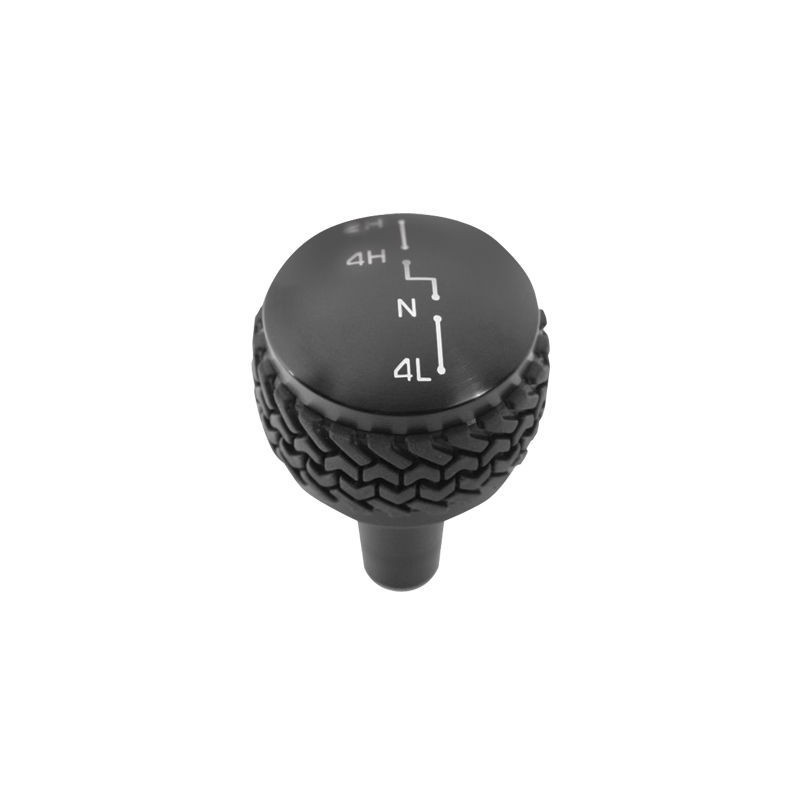 JEEP WRANGLER 2007-2015 JK 4wd shift knob black finish SCOTT DRAKE JP-180011-BK
