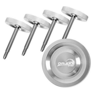 JEEP WRANGLER 1997-2006 TJ Door surrond knobs Billet Aluminium SCOTT DRAKE JP-180017-BL