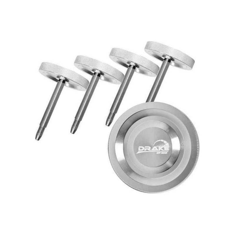 JEEP WRANGLER 1997-2006 TJ Door surrond knobs Billet Aluminium SCOTT DRAKE JP-180017-BL
