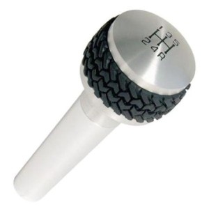 JEEP WRANGLER 1997-2006 POMMEAU DE BOITE DE VITESSES 5 VITESSES ALUMINIUM 5 speed shift knob and lever Billet aluminium SCOTT DR