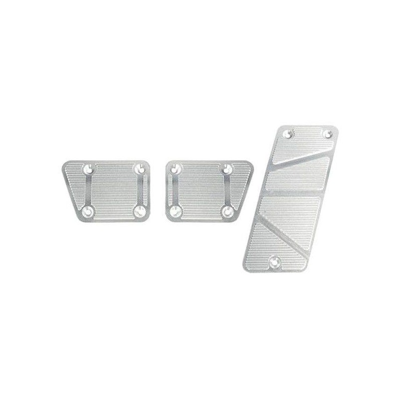 JEEP WRANGLER 2007-2013 JK COUVRE PEDALES BOITE MANUELLE 3 PIECES ALUMINIUM Billet Pedal Covers Manual 3 pieces SCOTT DRAKE JP-1