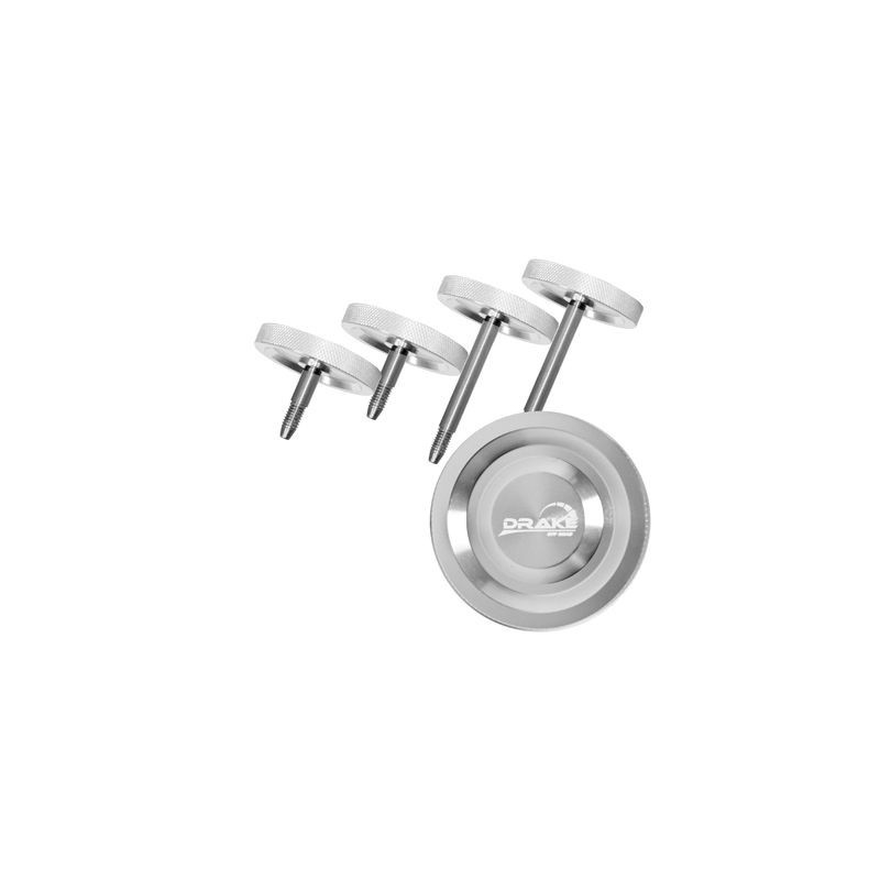 JEEP WRANGLER 2007-2010 JK ALUMINIUM Billet Door Surround Knobs 2 door SCOTT DRAKE JP-180027-BL