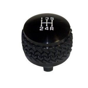 JEEP WRANGLER 1987-1995 YJ POMMEAU DE LEVIER DE BOITE 5 VITESSES NOIR 5 Speed shift knob Black SCOTT DRAKE JP-180032-BK