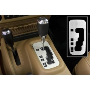 JEEP WRANGLER 2012-2014 JK PLAQUE DE CONSOLE DE BOITE DE VITESSES AUTOMATIQUE Shifter plate automatic SCOTT DRAKE JP-1812004-AL